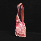 ジルコン 結晶　107mm原石 人工 ピンク　361g (ID:54056)