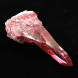 ジルコン 結晶　107mm原石 人工 ピンク　361g (ID:54056)