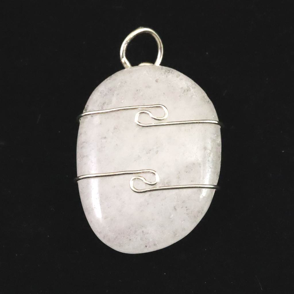 ホワイト）アゼツライトペンダントトップ | 榎本通商