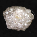 天然 ダイヤモンド ホワイト グレー　5.3mm原石  0.82ct (ID:54516)