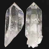 ブラジル トマスゴンサガ産 水晶　原石 2本セット 97g (ID:54594)