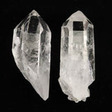 ブラジル トマスゴンサガ産 水晶　原石 2本セット 97g (ID:54594)