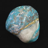 クリソコラ シャッタカイト  38mmタンブル 39.4g  (ID:54708)