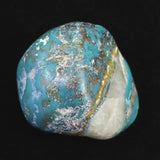 クリソコラ シャッタカイト  38mmタンブル 39.4g  (ID:54708)