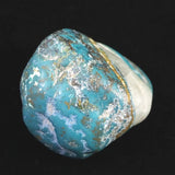 クリソコラ シャッタカイト  38mmタンブル 39.4g  (ID:54708)