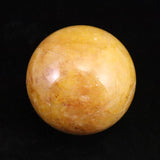 H&E社 ヒマラヤゴールドアゼツライト（AZOZEO) 60mmスフィア 証明書付 328g (ID:54773)