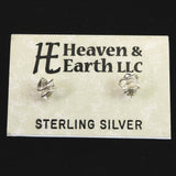 H&E社 ハーキマーダイヤモンド　原石　ピアス  (ID:54778)