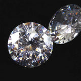 キュービックジルコニア CZ  50mm ラウンドカット ルース クリア　 (ID:55112)