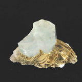 アクアマリン 85mm 結晶　原石 パキスタン カラコルム山脈 ナガール渓谷産 雲母付  145.2ｇ (ID:55220)