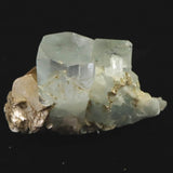 アクアマリン 85mm 結晶　原石 パキスタン カラコルム山脈 ナガール渓谷産 雲母付  145.2ｇ (ID:55220)