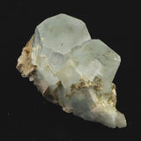 アクアマリン 85mm 結晶　原石 パキスタン カラコルム山脈 ナガール渓谷産 雲母付  145.2ｇ (ID:55220)