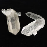 ブラジル トマスゴンサガ産 水晶　原石 ユニコーン 2本セット 70g (ID:55329)