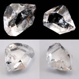 米国NY州産 ハーキマーダイヤモンド AAA+ 15mm原石 結晶 1.48g (ID:55493)