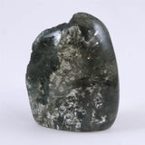 ヒマラヤ マニハール産 ガーデンクォーツ 庭園水晶 59mmハーフポリッシュ 95g (ID:55671)