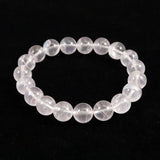 コロンビア産 ピンクレムリアンシード 10mm玉ブレスレット 28.9g (ID:55692)