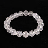 コロンビア産 ピンクレムリアンシード 10mm玉ブレスレット 28.9g (ID:55692)