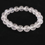 コロンビア産 ピンクレムリアンシード 10mm玉ブレスレット 28.9g (ID:55692)