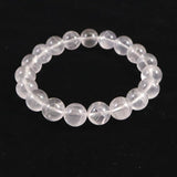 コロンビア産 ピンクレムリアンシード 10mm玉ブレスレット 28.9g (ID:55692)