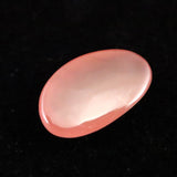 北海道 稲倉石鉱山インカローズ ロードクロサイト 12.9mmオーバル ルース 0.72g (ID:55802)