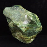 出雲碧玉 出雲石 125mm原石磨き 置物 ディレクトリカード付 1692g　 (ID:55816)