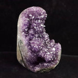 ウルグアイ産 アメジストドーム　89x111x137mm　クラスター 原石 台付 1.3kg (ID:55876)