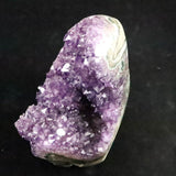 ウルグアイ産 アメジストドーム　89x111x137mm　クラスター 原石 台付 1.3kg (ID:55876)