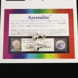 H&E社 アゼツライト(AZOZEO) 10mmラウンドカボション ピアス 証明書付 (ID:56020)