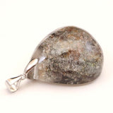 庭園水晶 ガーデンクォーツ　29 x25mm　ドロップ ペンダントトップ 14.6g (ID:56045)