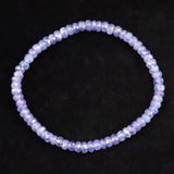 タンザナイト AA  4.5mm玉 ボタンカット ブレスレット  7.08g (ID:56125)