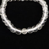 ネパール ヒマラヤ山脈 アンナプルナ産 水晶 6ミリ玉 ブレスレット 10.29g (ID:56170)