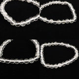 ネパール ヒマラヤ山脈 アンナプルナ産 水晶 6ミリ玉 ブレスレット 10.29g (ID:56170)