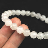 H&E社 アゼツライト（AZOZEO)　8mm玉ブレスレット 証明書付 18.4g (ID:56191)