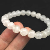 H&E社 アゼツライト（AZOZEO)　8mm玉ブレスレット 証明書付 18.4g (ID:56191)