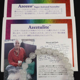 H&E社 アゼツライト（AZOZEO)　8mm玉ブレスレット 証明書付 18.4g (ID:56191)