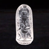 ガネーシュヒマール産 ヒマラヤ水晶  ガネーシャ彫刻置物 証明書付 47.8g (ID:56283)