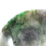 ミャンマー産 グリーン翡翠 ヒスイ 60mm小皿 45.4g (ID:56391)