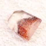 ストロベリークォーツ ファントム 5A 12X11mm ルース　5.98ct (ID:56501)