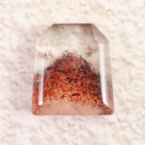 ストロベリークォーツ ファントム 5A 12X11mm ルース　5.98ct (ID:56501)