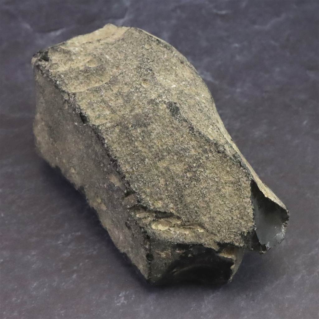 隠岐の島 黒曜石 原石 ディレクトリーカード付 149.2g (ID:56507