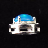 プレシャスオパール 7.5mm コイン ペンダントトップ type.A (ID:56718)