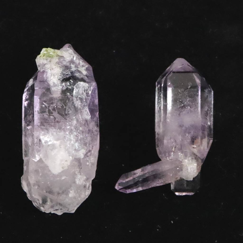 ベラクルス アメジスト 結晶 原石 クラスター 鉱物 鉱石 標本 水晶 クォーツ ベラクルス州産 アメジスト 結晶 原石 2個セット 3.34g (ID:56779