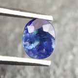 オーストラリア産サファイア オーバル ルース 0.65ct (ID:56887)
