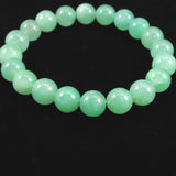クリソプレーズ オーストラリアンジェイド AA 10mm玉ブレスレット 28.3g (ID:56945)