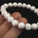 トムソナイト ピンクラリマー 9mmブレスレット 17.81g (ID:56994)