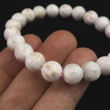 トムソナイト ピンクラリマー 9mmブレスレット 17.81g (ID:56994)