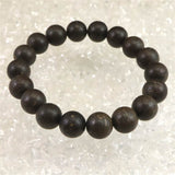 沈香 Aグレード 12mm玉ブレスレット 証明書付 18.0g (ID:57098)