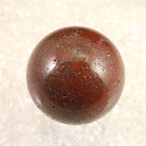 H&E社 レッドファイアアゼツライト(AZOZEO)  40mmスフィア  証明書付 92.4g (ID:57104)