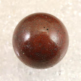 H&E社 レッドファイアアゼツライト(AZOZEO)  40mmスフィア  証明書付 92.4g (ID:57104)