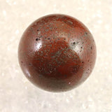 H&E社 レッドファイアアゼツライト(AZOZEO)  40mmスフィア  証明書付 92.4g (ID:57104)