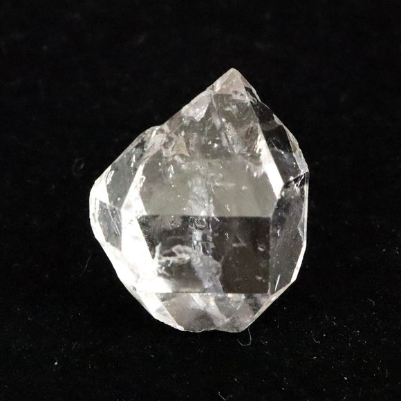 米国NY州産 ハーキマーダイヤモンド AAA+ 12mm原石 結晶 1.02g (ID:57129)